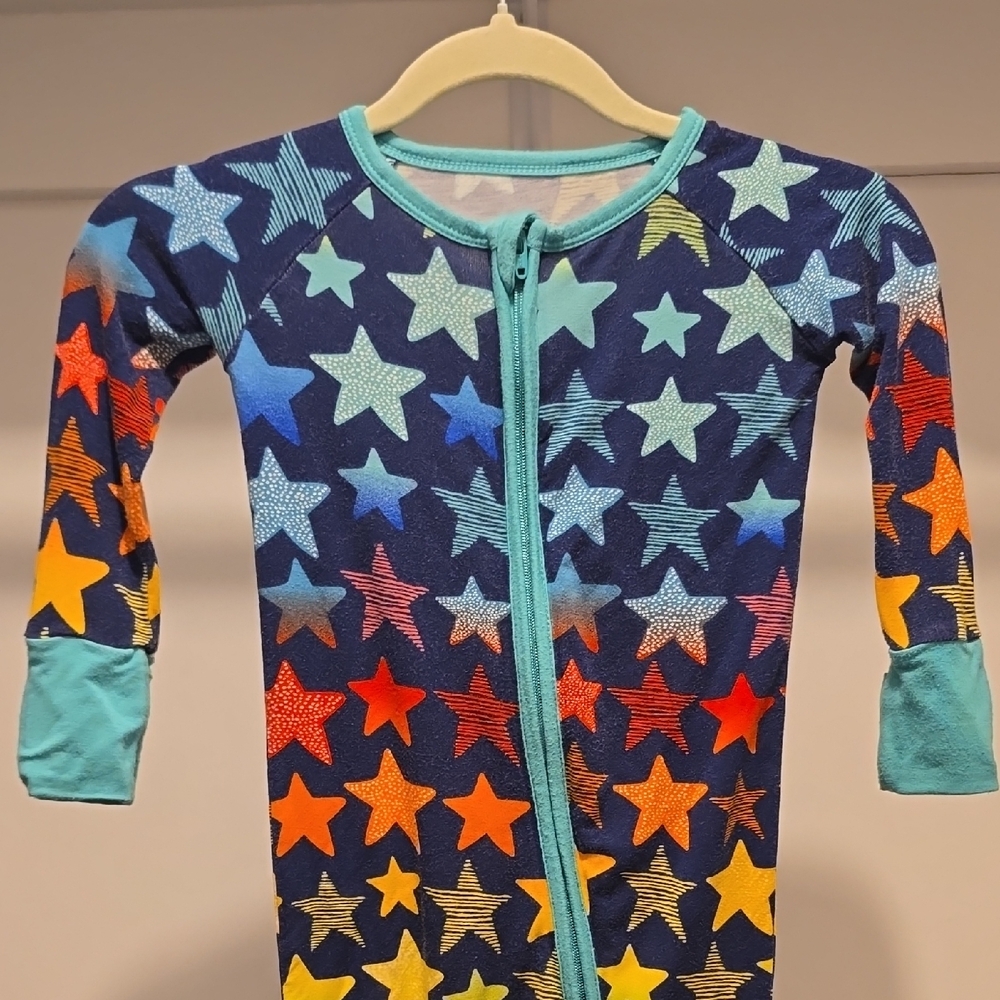 Little Sleepies Shades Of Stars Sleeper 6-12 Months
